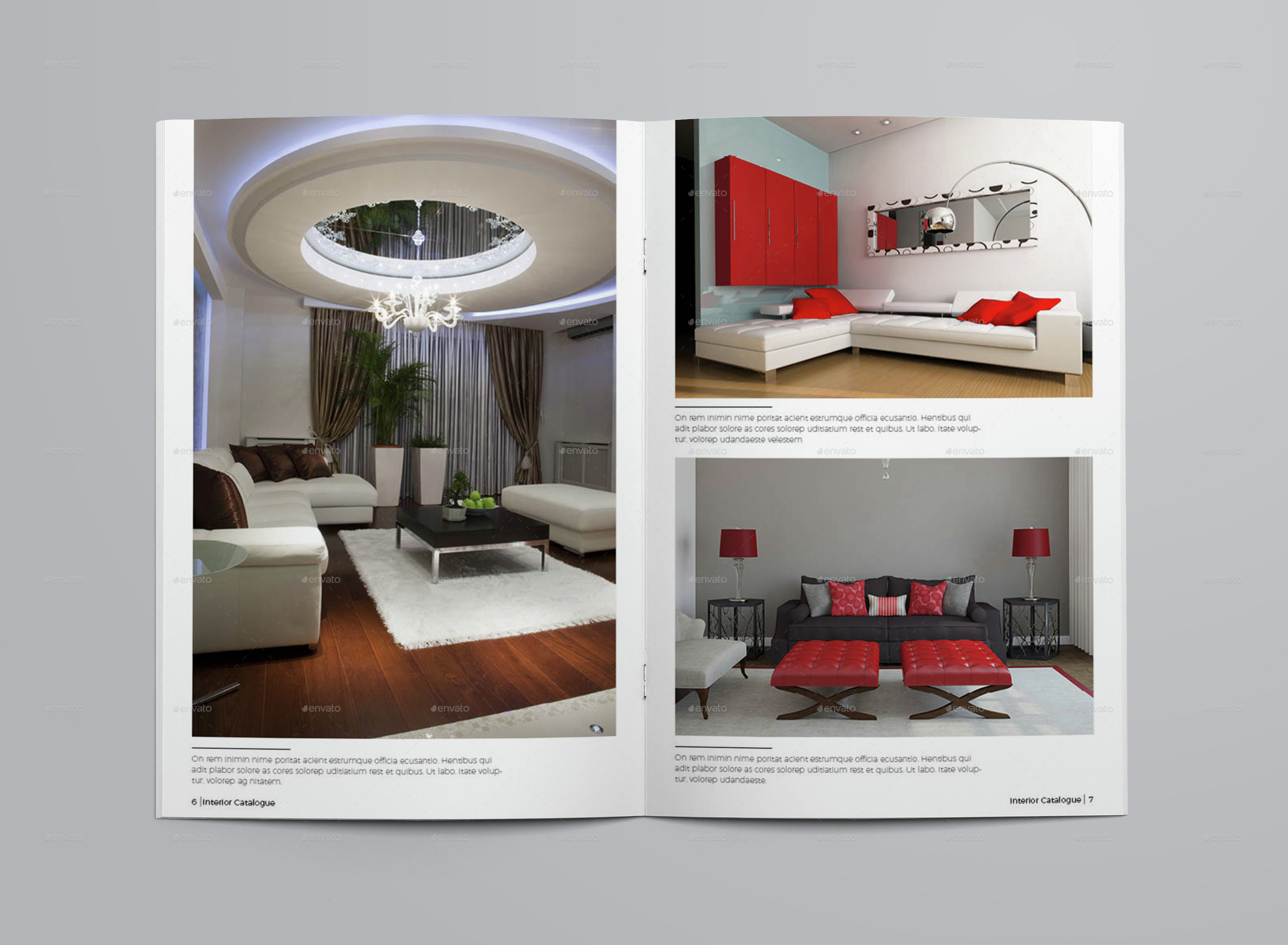 A4 Interior Catalog Template, Print Templates GraphicRiver